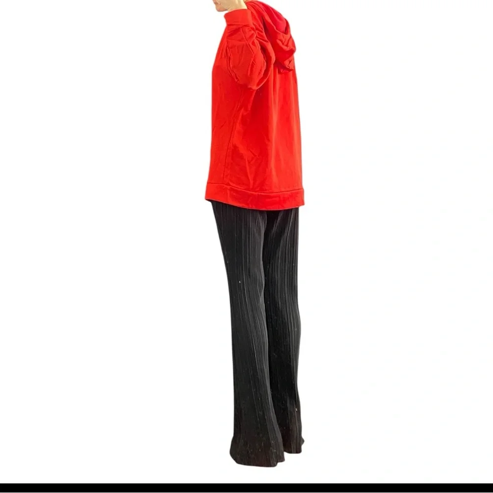 ZARA Red Oversized Hoodie Size S - Picture 4 of 14